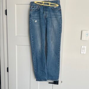 Levi's Women's Straight Leg Blue Jeans